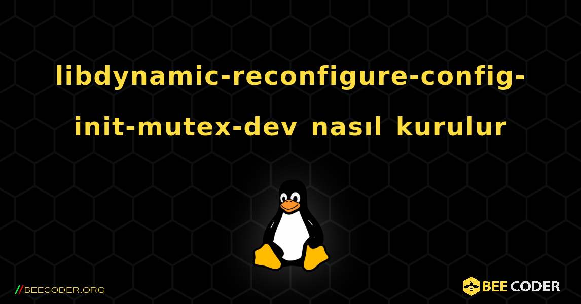 libdynamic-reconfigure-config-init-mutex-dev  nasıl kurulur. Linux