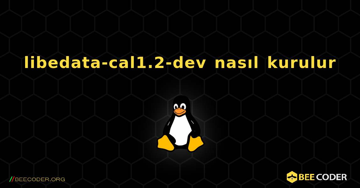 libedata-cal1.2-dev  nasıl kurulur. Linux