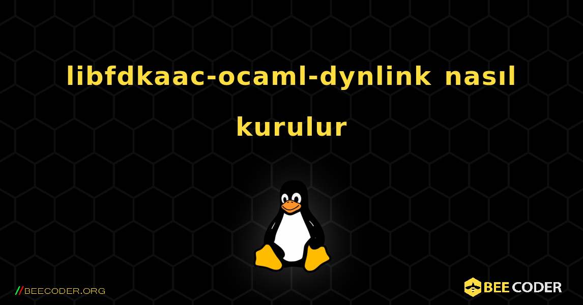 libfdkaac-ocaml-dynlink  nasıl kurulur. Linux