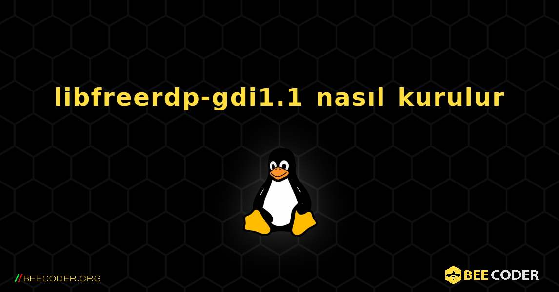 libfreerdp-gdi1.1  nasıl kurulur. Linux