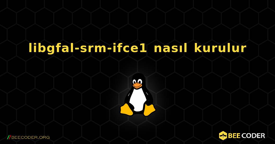 libgfal-srm-ifce1  nasıl kurulur. Linux