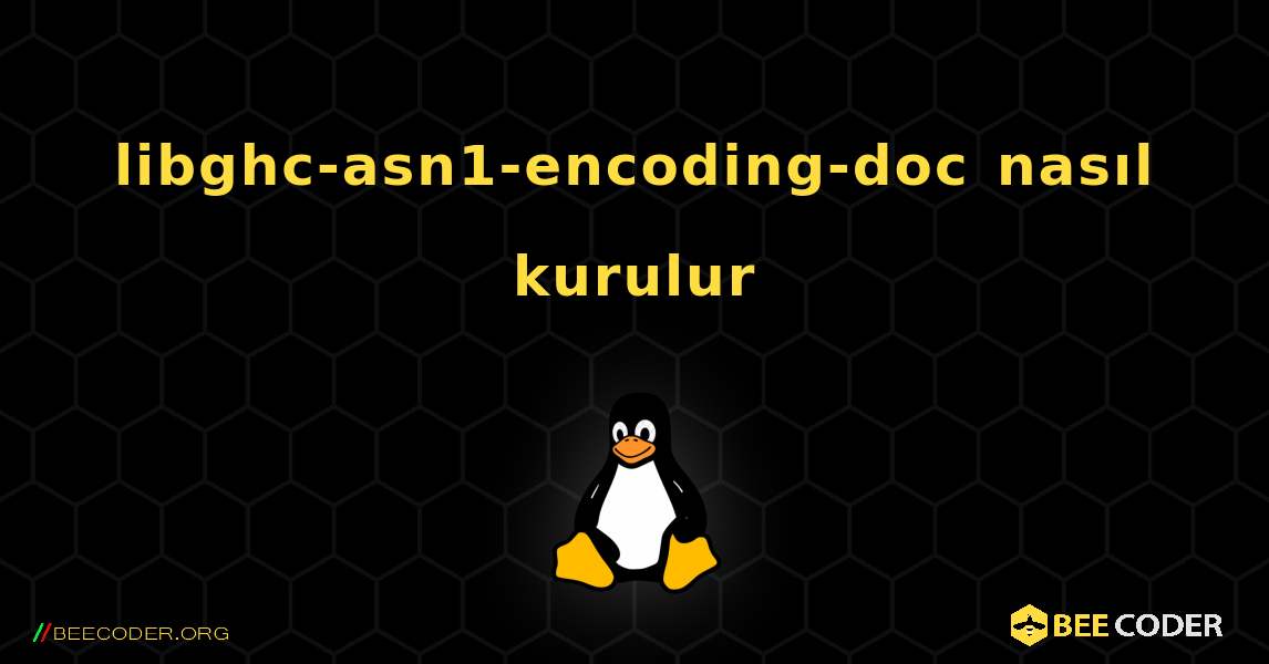 libghc-asn1-encoding-doc  nasıl kurulur. Linux