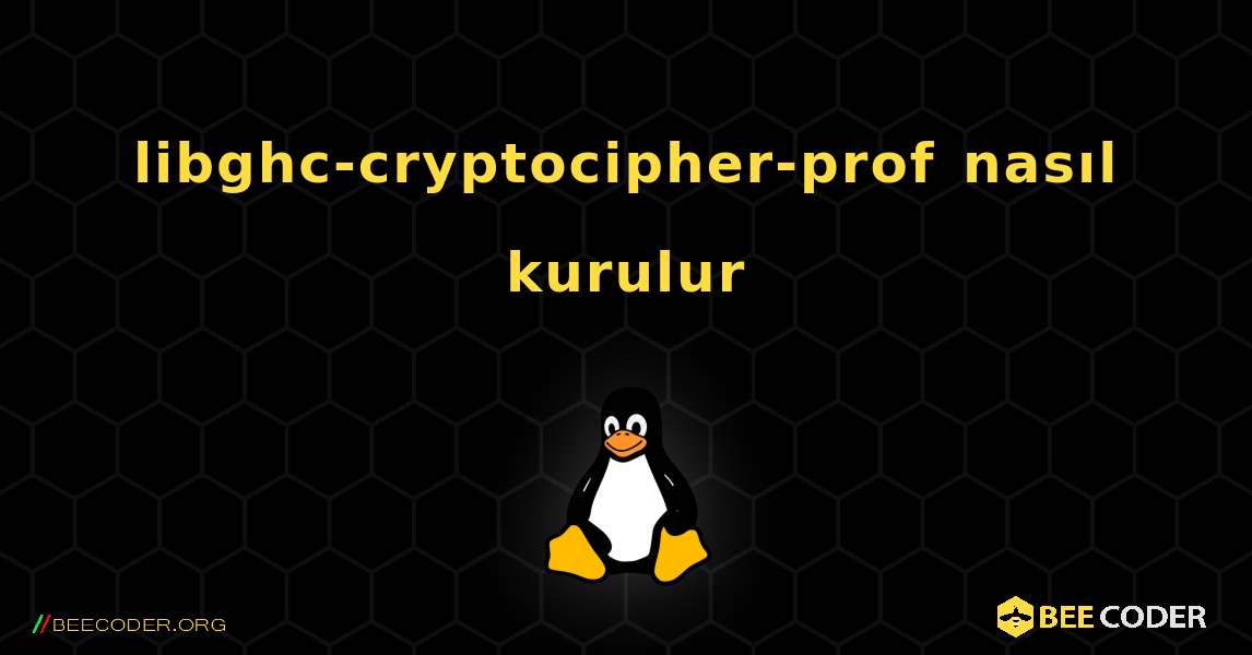 libghc-cryptocipher-prof  nasıl kurulur. Linux