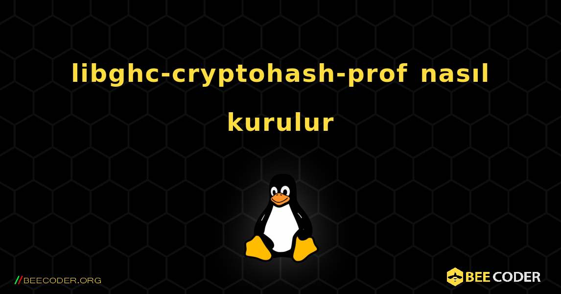 libghc-cryptohash-prof  nasıl kurulur. Linux