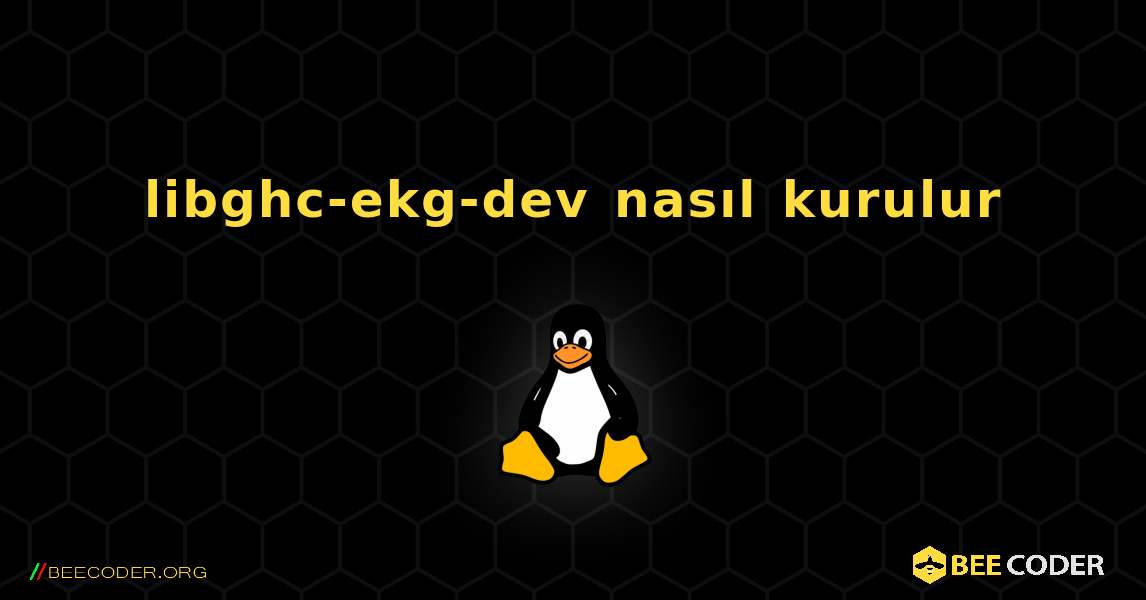 libghc-ekg-dev  nasıl kurulur. Linux
