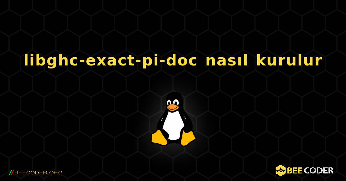 libghc-exact-pi-doc  nasıl kurulur. Linux