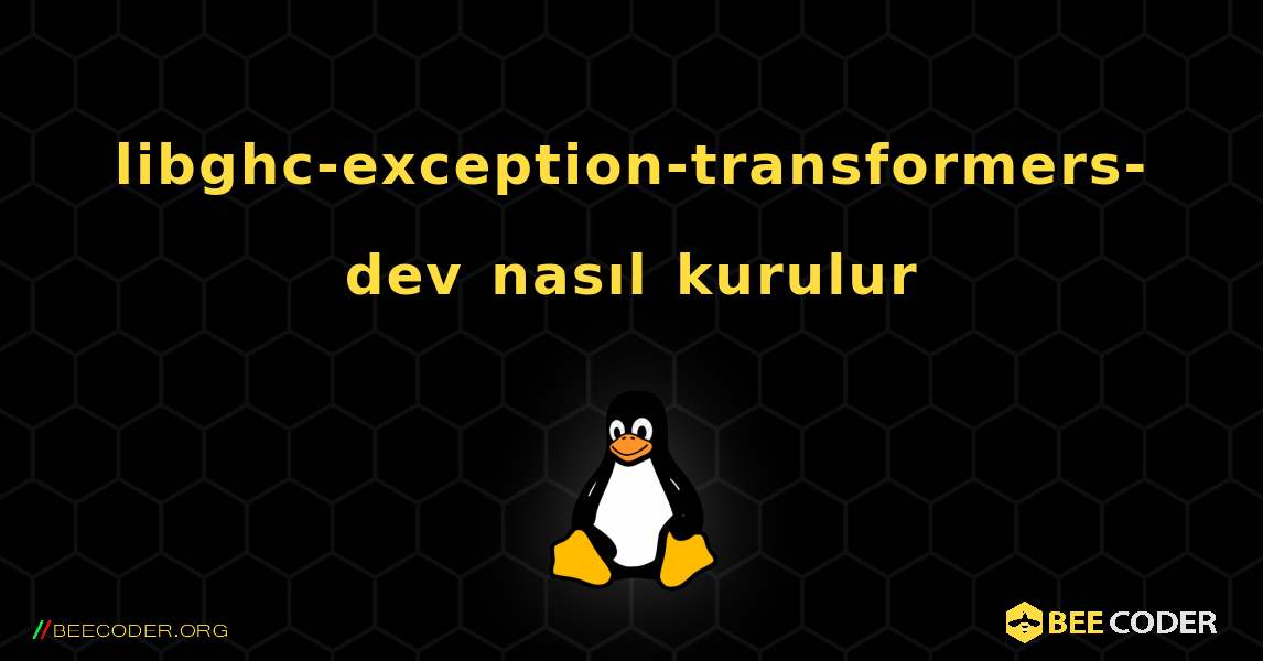 libghc-exception-transformers-dev  nasıl kurulur. Linux