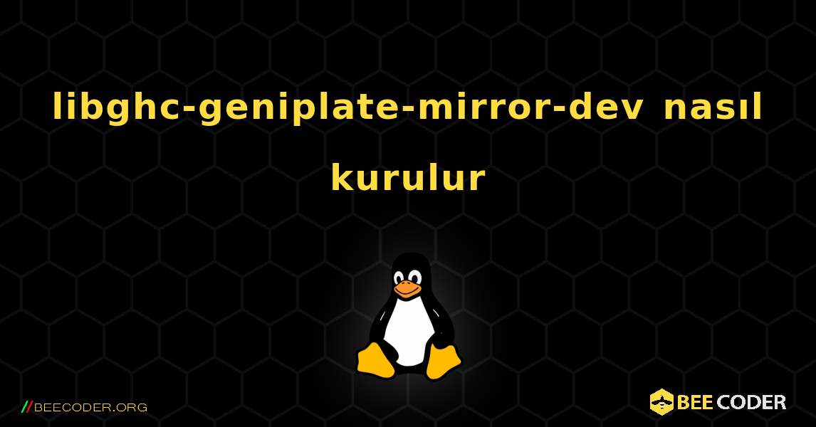 libghc-geniplate-mirror-dev  nasıl kurulur. Linux