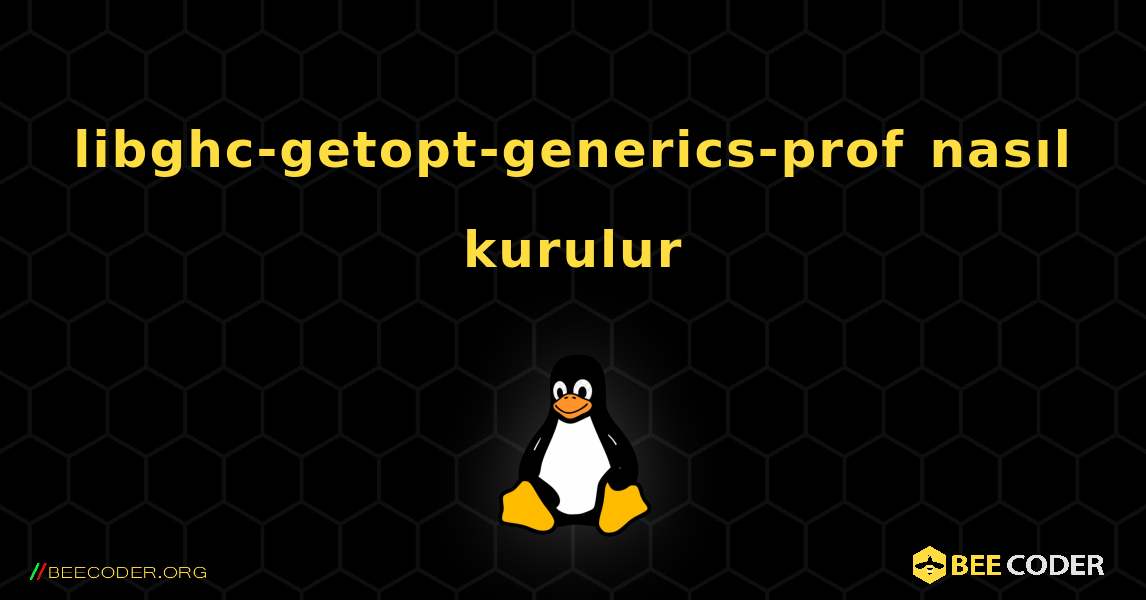 libghc-getopt-generics-prof  nasıl kurulur. Linux