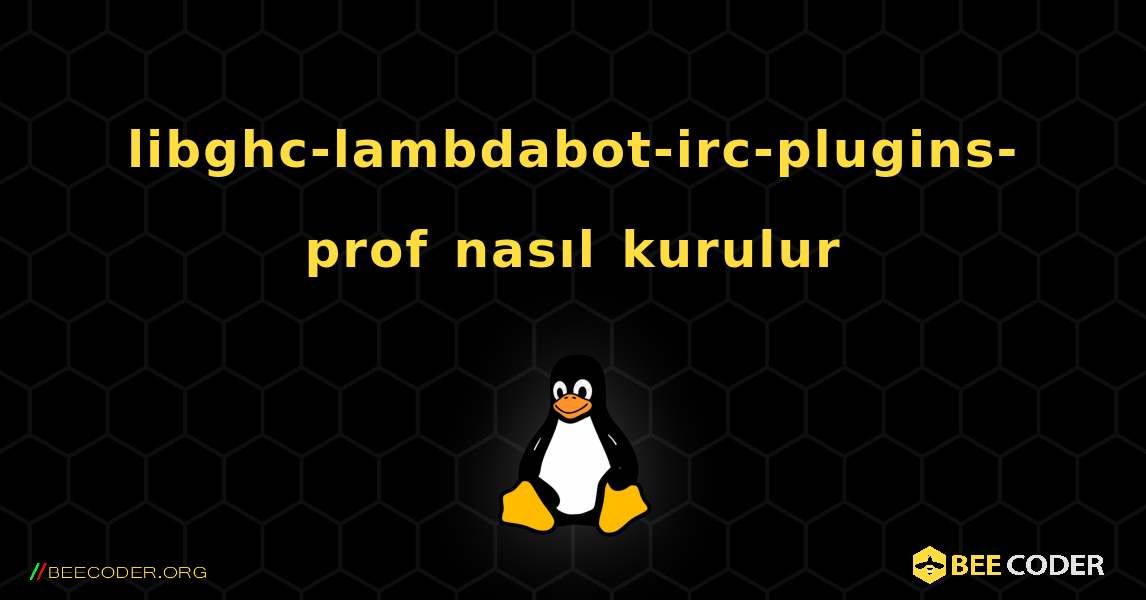 libghc-lambdabot-irc-plugins-prof  nasıl kurulur. Linux