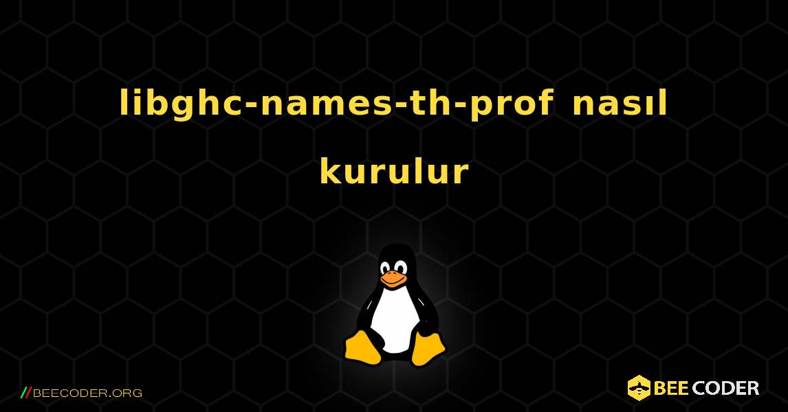 libghc-names-th-prof  nasıl kurulur. Linux