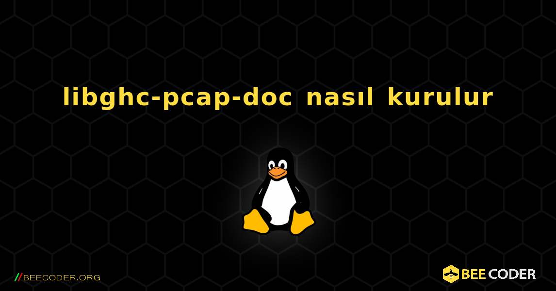 libghc-pcap-doc  nasıl kurulur. Linux