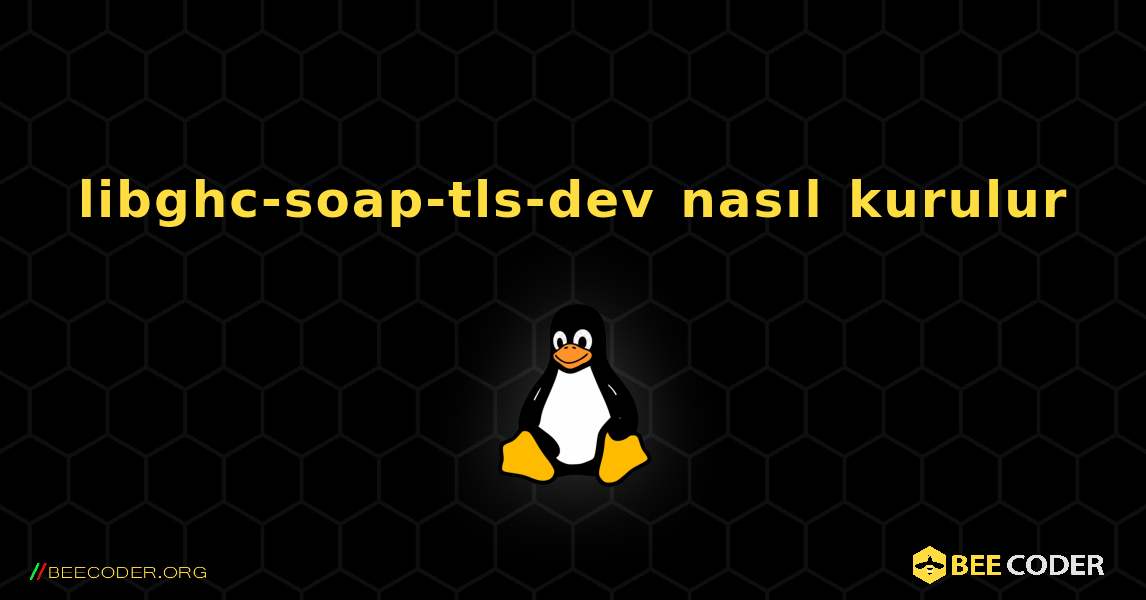 libghc-soap-tls-dev  nasıl kurulur. Linux