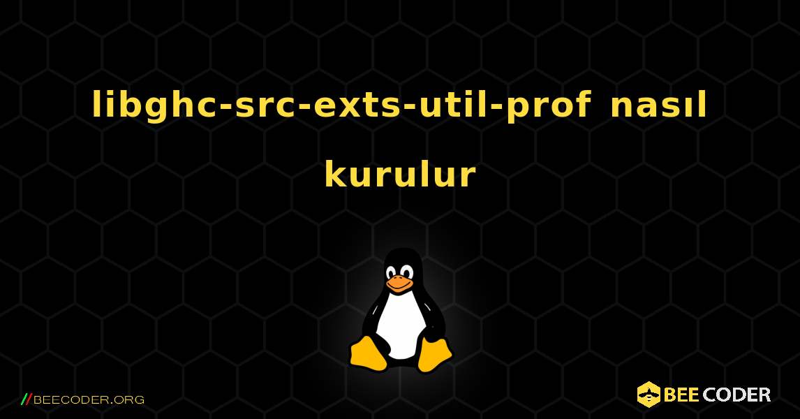 libghc-src-exts-util-prof  nasıl kurulur. Linux