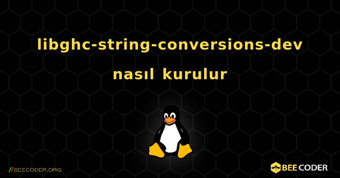 libghc-string-conversions-dev  nasıl kurulur. Linux