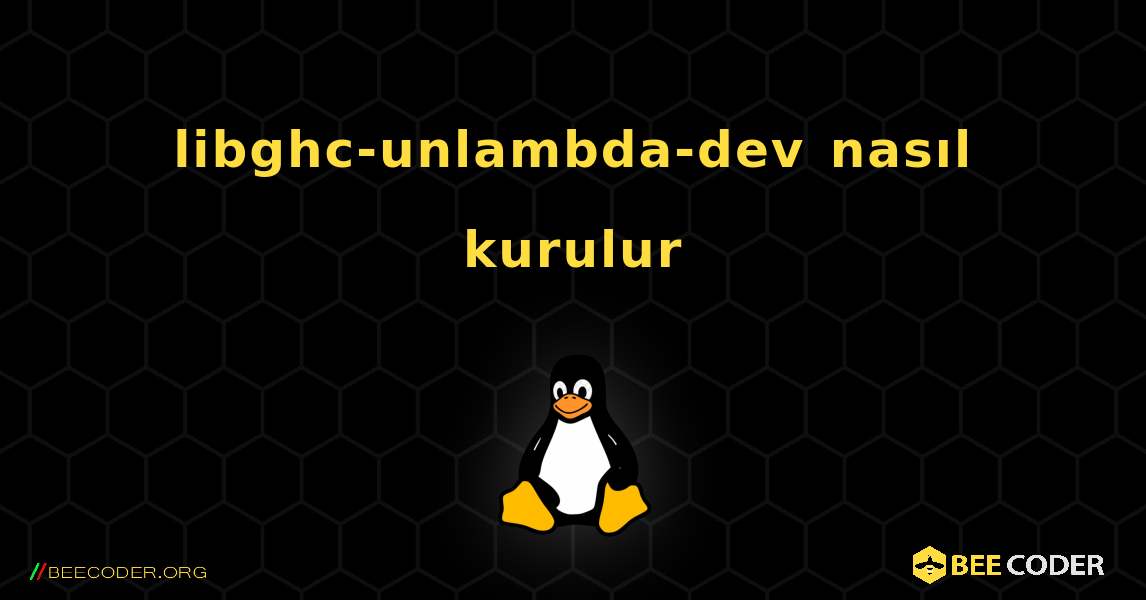 libghc-unlambda-dev  nasıl kurulur. Linux