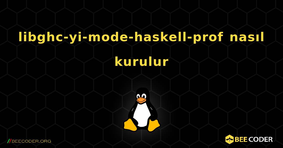 libghc-yi-mode-haskell-prof  nasıl kurulur. Linux