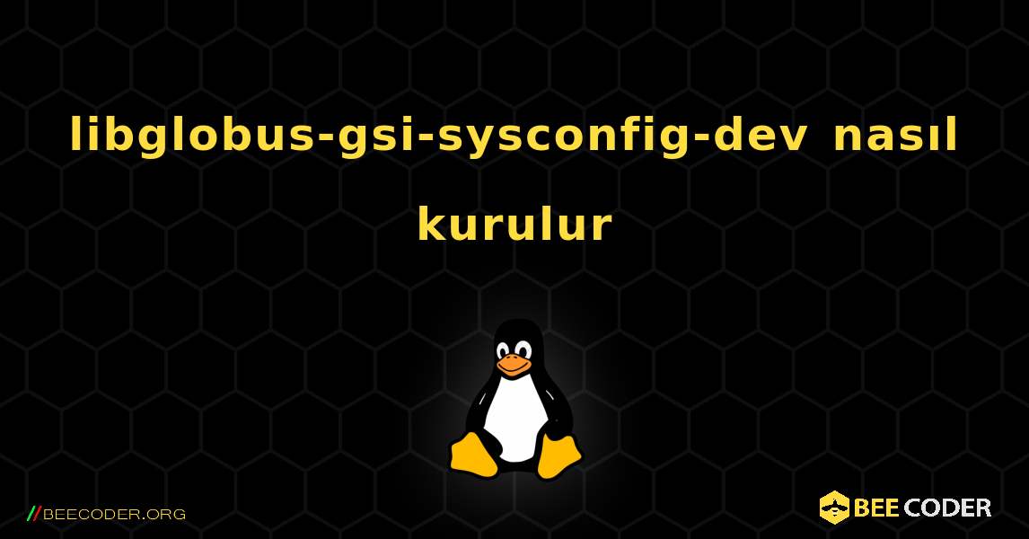 libglobus-gsi-sysconfig-dev  nasıl kurulur. Linux