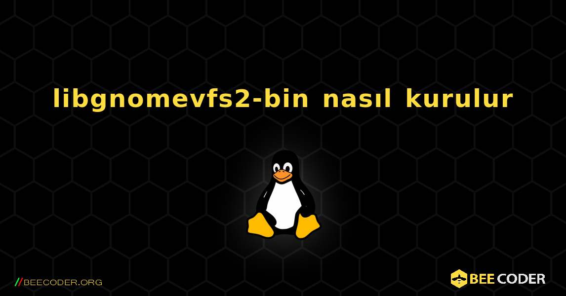 libgnomevfs2-bin  nasıl kurulur. Linux