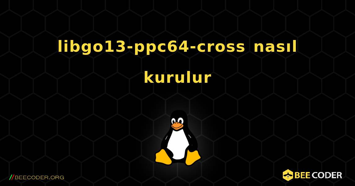 libgo13-ppc64-cross  nasıl kurulur. Linux