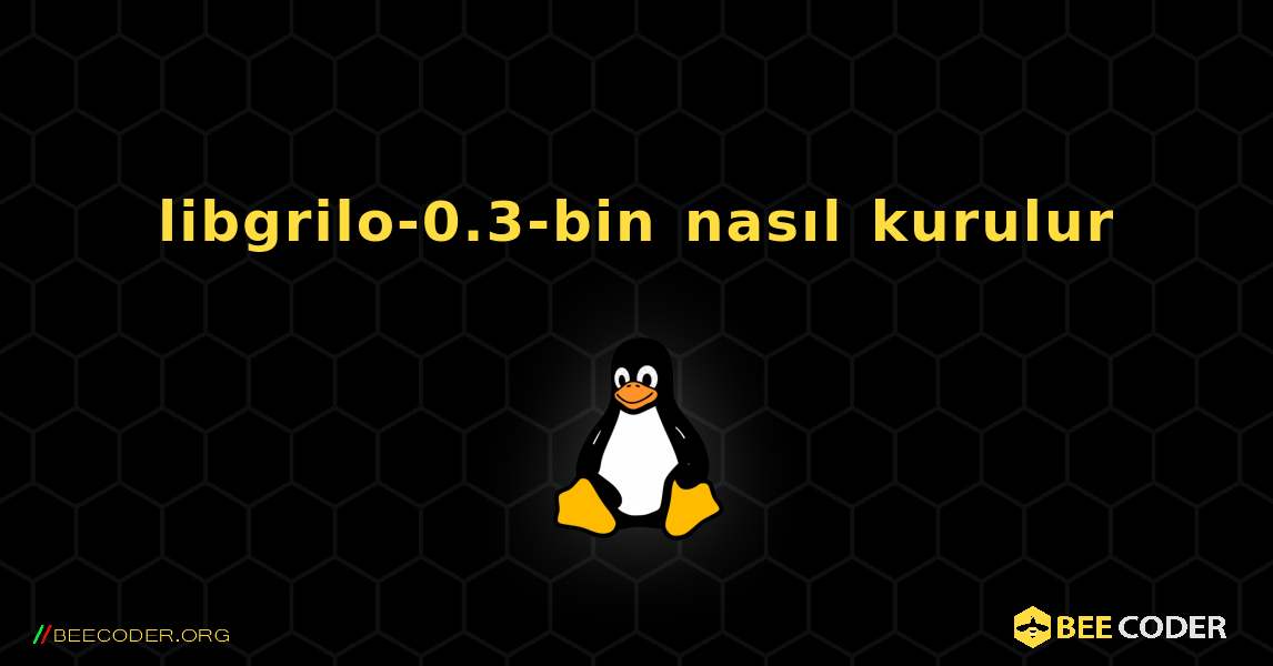 libgrilo-0.3-bin  nasıl kurulur. Linux