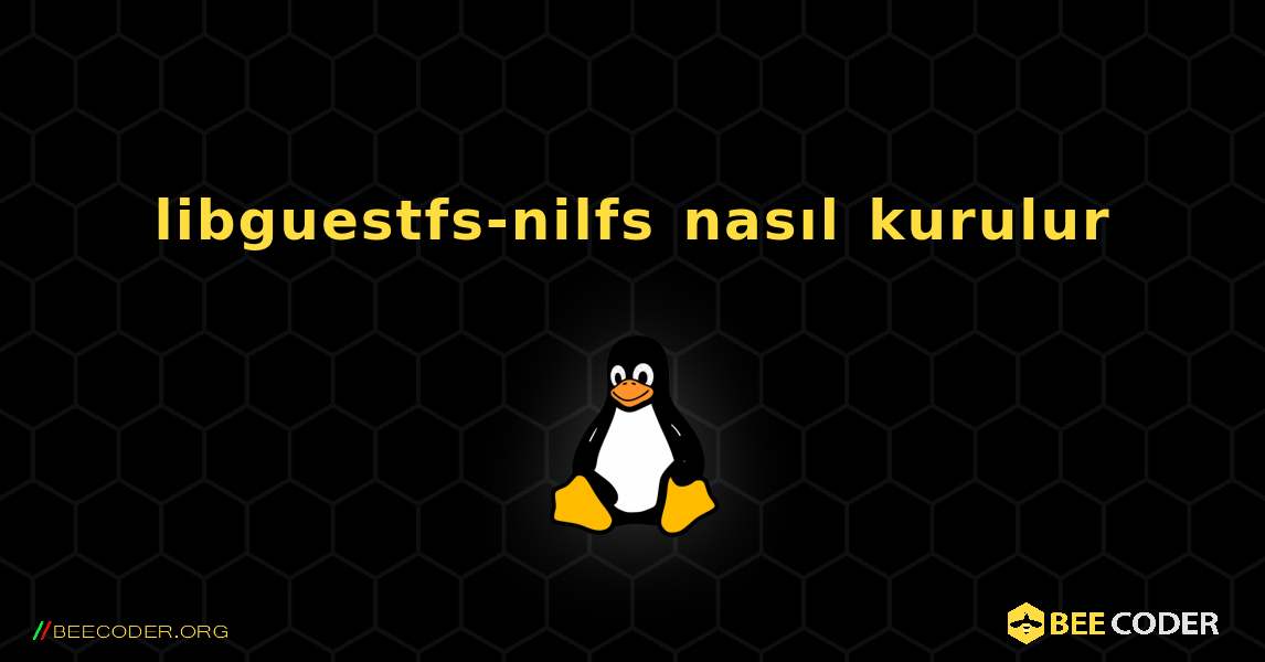 libguestfs-nilfs  nasıl kurulur. Linux