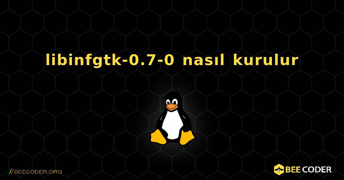 libinfgtk-0.7-0  nasıl kurulur. Linux