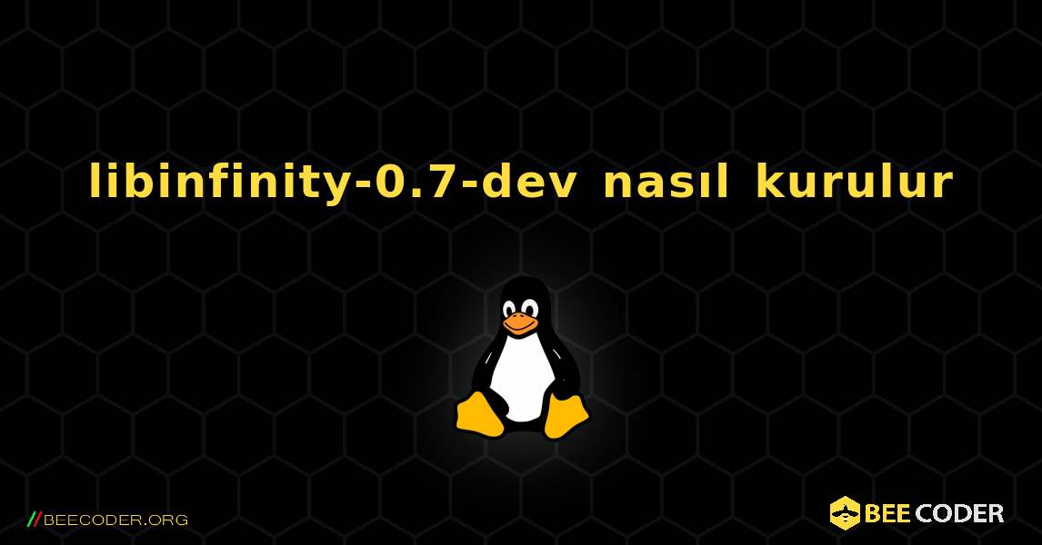 libinfinity-0.7-dev  nasıl kurulur. Linux