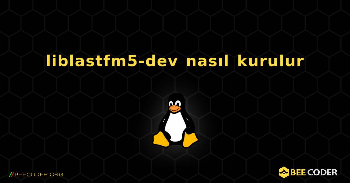 liblastfm5-dev  nasıl kurulur. Linux