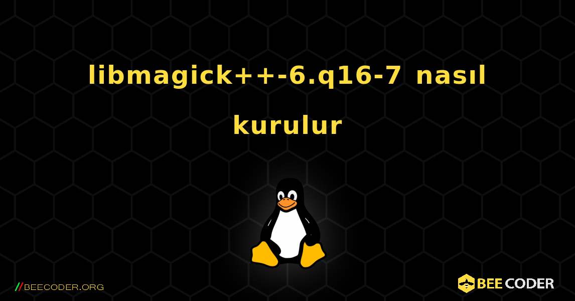 libmagick++-6.q16-7  nasıl kurulur. Linux