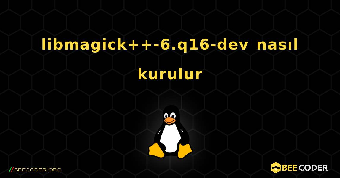 libmagick++-6.q16-dev  nasıl kurulur. Linux