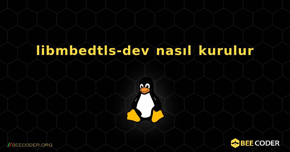 libmbedtls-dev  nasıl kurulur. Linux