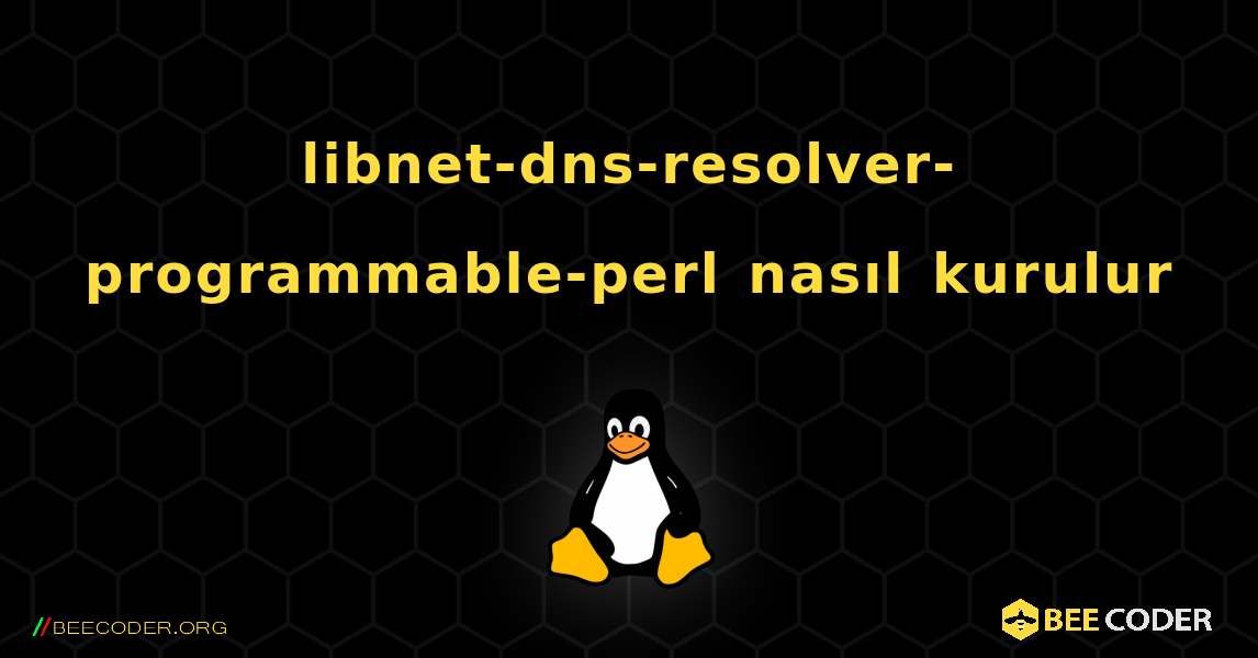 libnet-dns-resolver-programmable-perl  nasıl kurulur. Linux