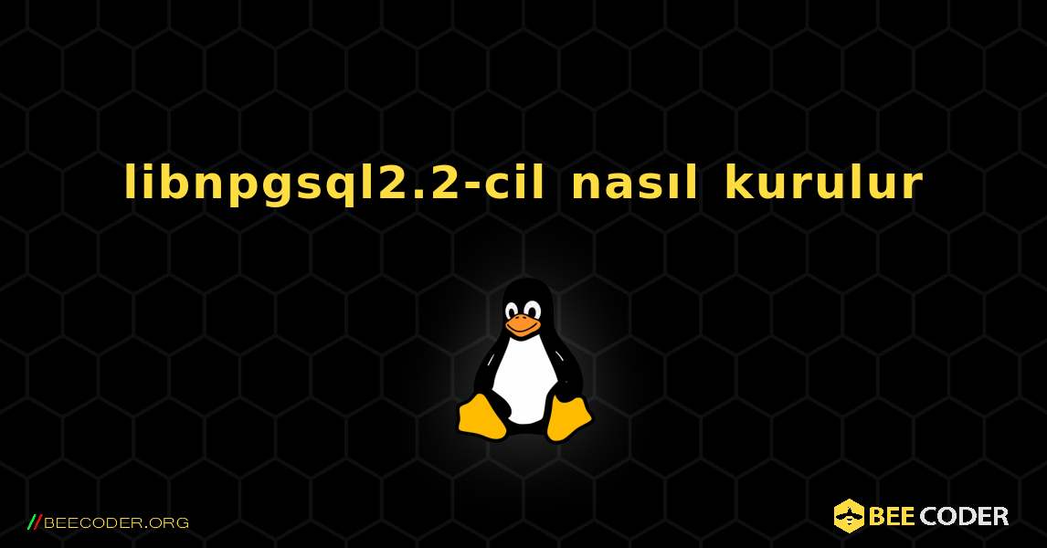 libnpgsql2.2-cil  nasıl kurulur. Linux