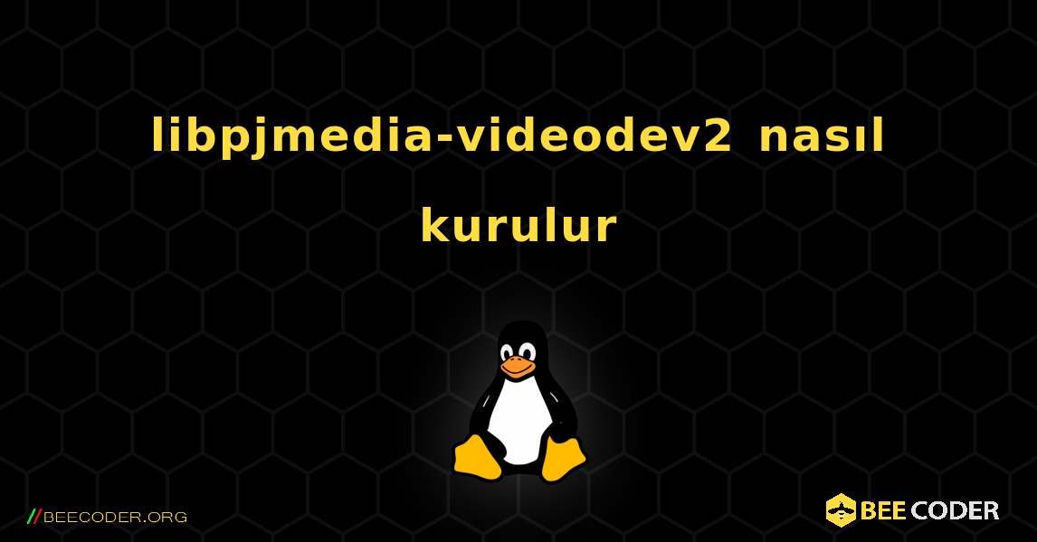 libpjmedia-videodev2  nasıl kurulur. Linux