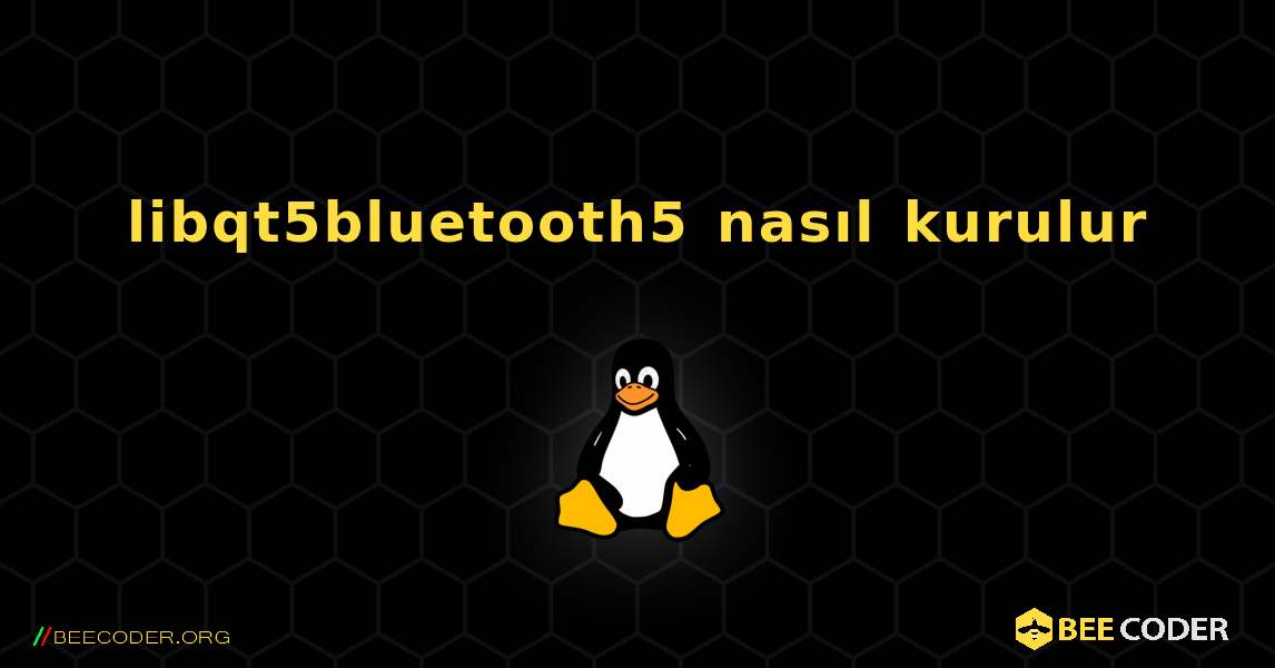libqt5bluetooth5  nasıl kurulur. Linux