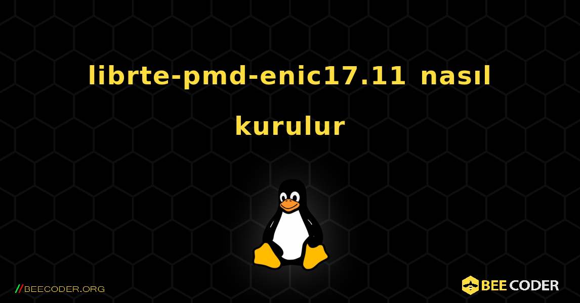 librte-pmd-enic17.11  nasıl kurulur. Linux
