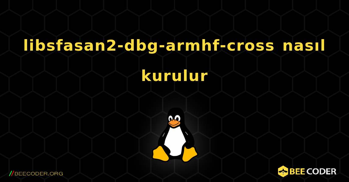 libsfasan2-dbg-armhf-cross  nasıl kurulur. Linux