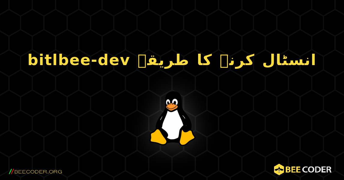 bitlbee-dev  انسٹال کرنے کا طریقہ. Linux
