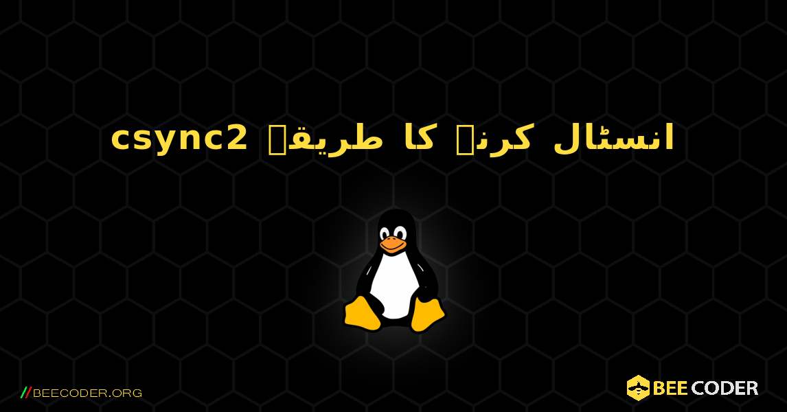 csync2  انسٹال کرنے کا طریقہ. Linux