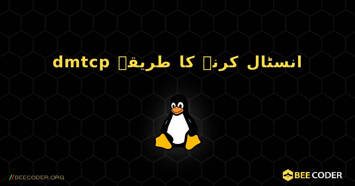 dmtcp  انسٹال کرنے کا طریقہ. Linux