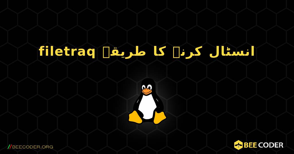 filetraq  انسٹال کرنے کا طریقہ. Linux