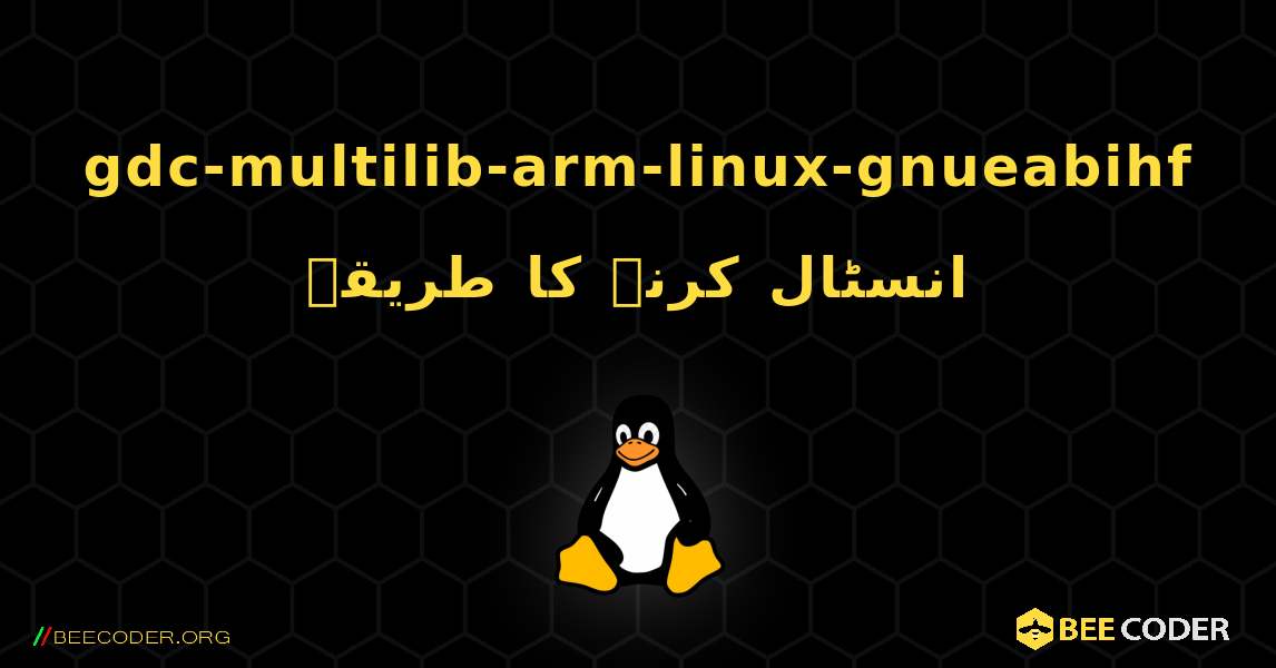 gdc-multilib-arm-linux-gnueabihf  انسٹال کرنے کا طریقہ. Linux