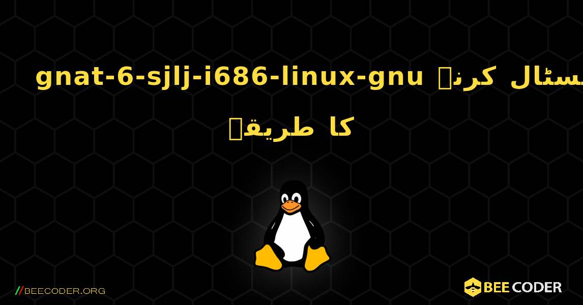 gnat-6-sjlj-i686-linux-gnu  انسٹال کرنے کا طریقہ. Linux