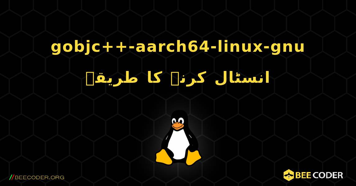 gobjc++-aarch64-linux-gnu  انسٹال کرنے کا طریقہ. Linux
