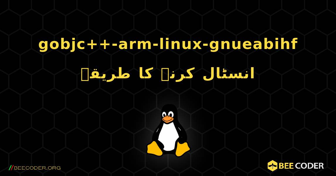 gobjc++-arm-linux-gnueabihf  انسٹال کرنے کا طریقہ. Linux