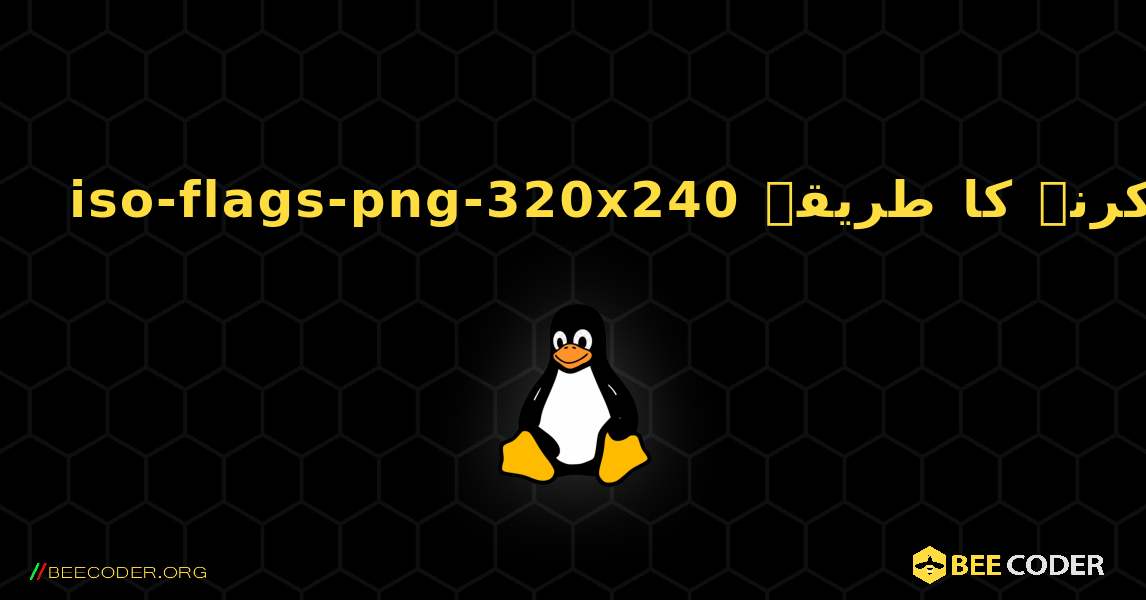 iso-flags-png-320x240  انسٹال کرنے کا طریقہ. Linux