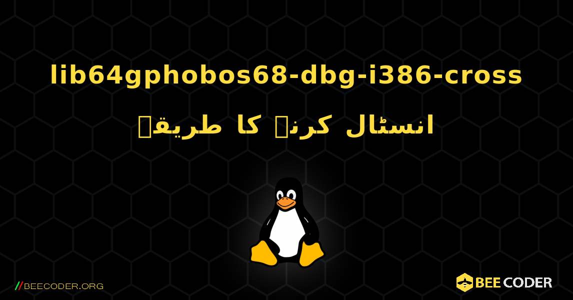 lib64gphobos68-dbg-i386-cross  انسٹال کرنے کا طریقہ. Linux