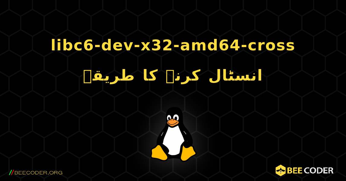 libc6-dev-x32-amd64-cross  انسٹال کرنے کا طریقہ. Linux