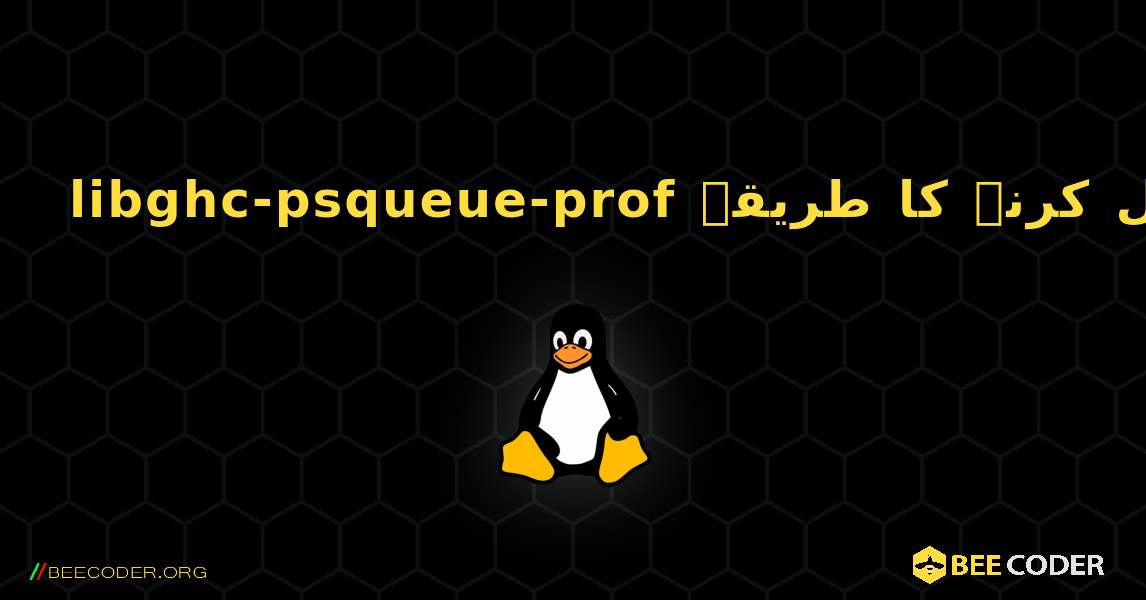 libghc-psqueue-prof  انسٹال کرنے کا طریقہ. Linux